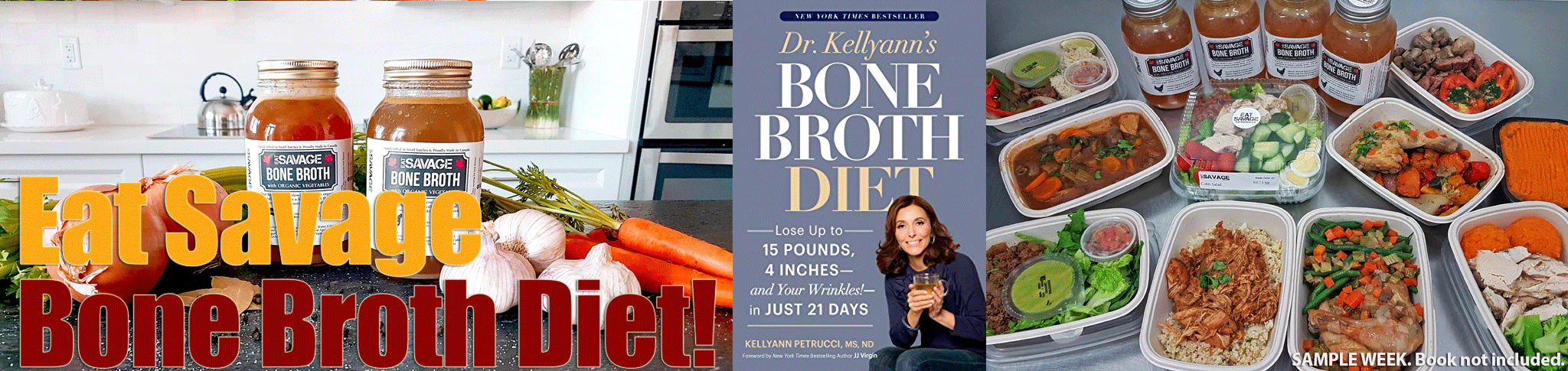 Eat Savage offers Bone Broth Diet Meal Plan in Toronto / GTA