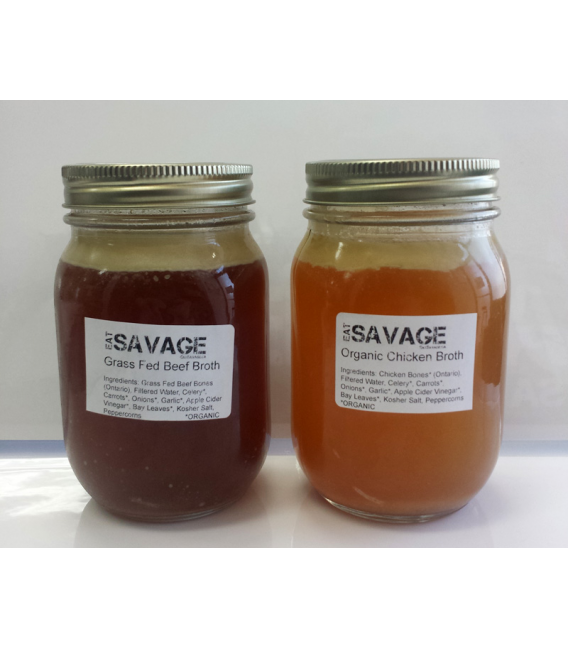 Grassfed Beef Bones & Organic Veggies - Eat Savage - Paleo Toronto