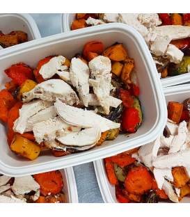 Grilled Chicken w/ Roasted Veggies - paleo meal delivery - Toronto & GTA