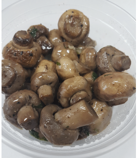Garlic Parsley Mushrooms Side Dish
