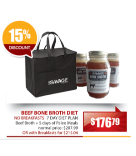 Beef Bone Broth Diet Plan - No Breakfasts